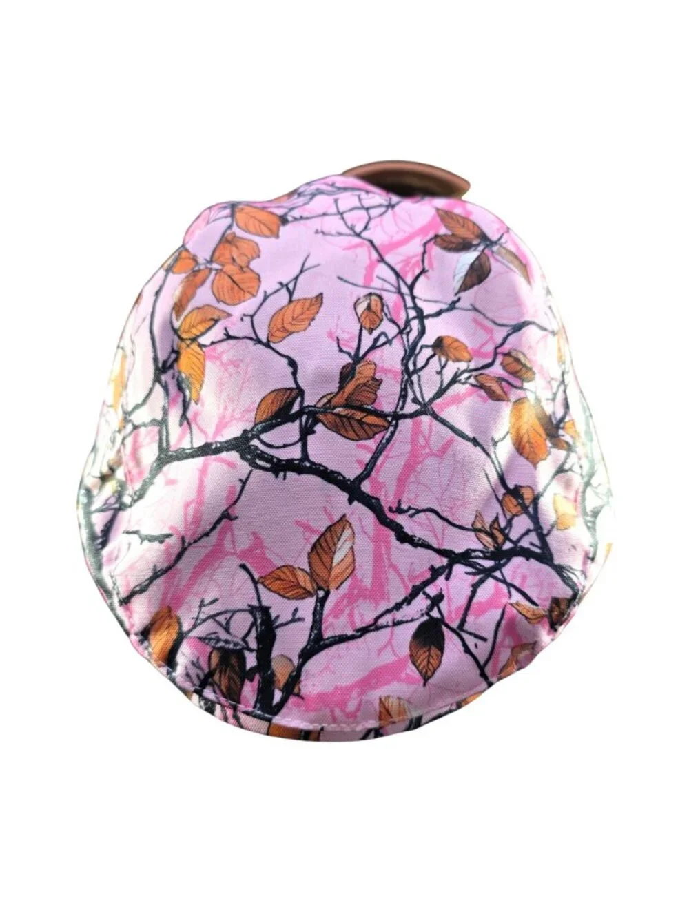 Pink Outdoor Camouflage Ivy Cap Leaf Pattern Unisex Men Women Hat Hunting